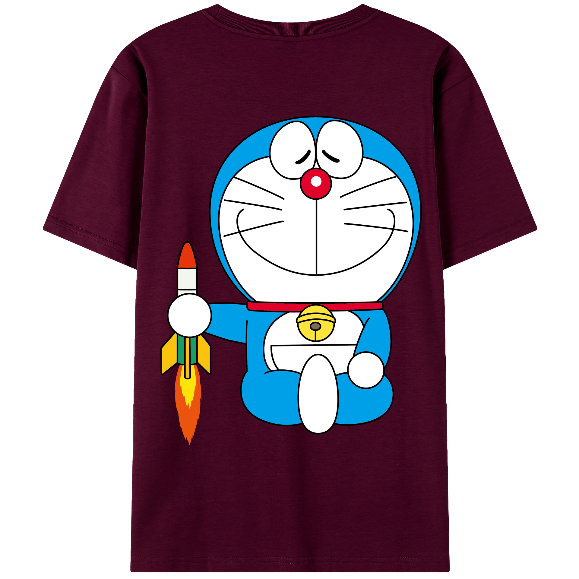 （画像用） ドラえもん Doraemon レディース半袖Tシャツ(バックプリント)